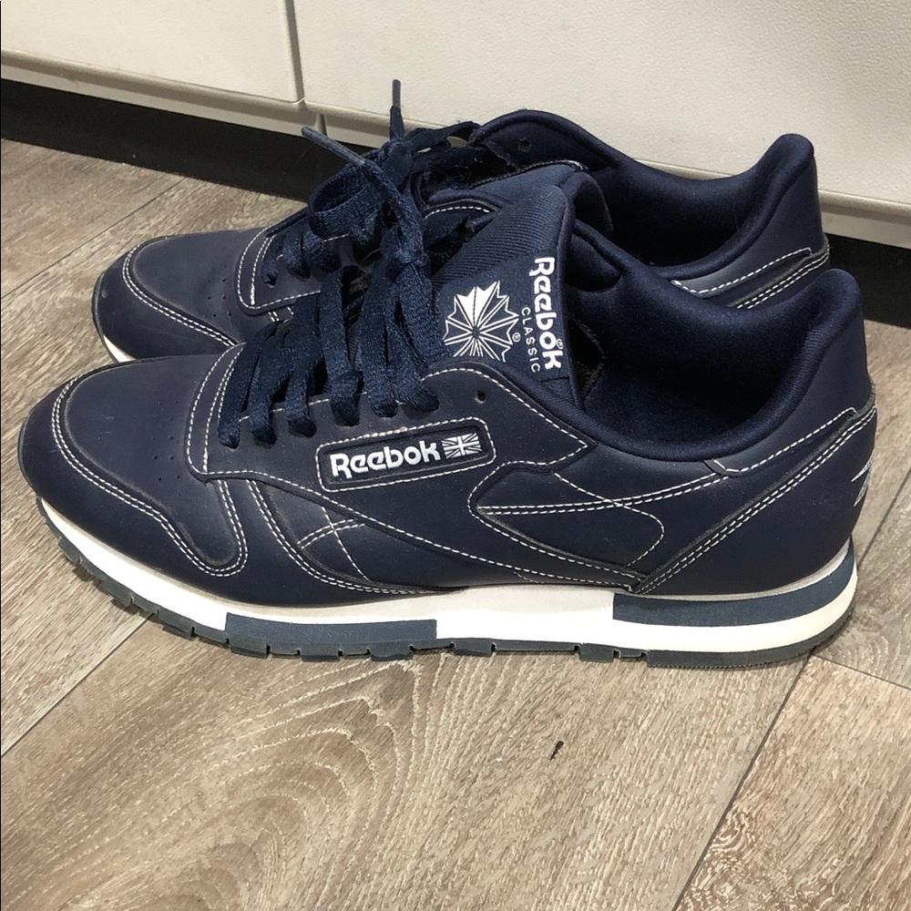 Reebok Men's Dark Blue Sneakers